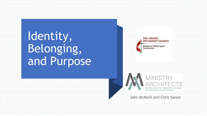 identity belonging and purpose