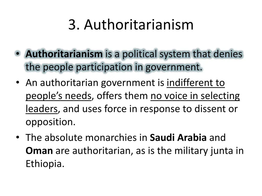 3 authoritarianism