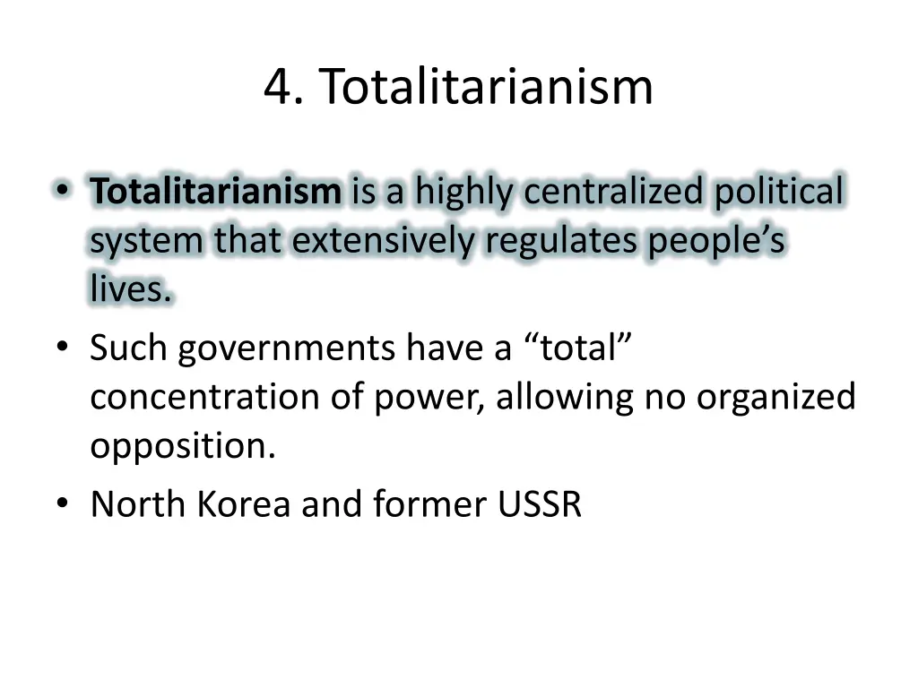 4 totalitarianism