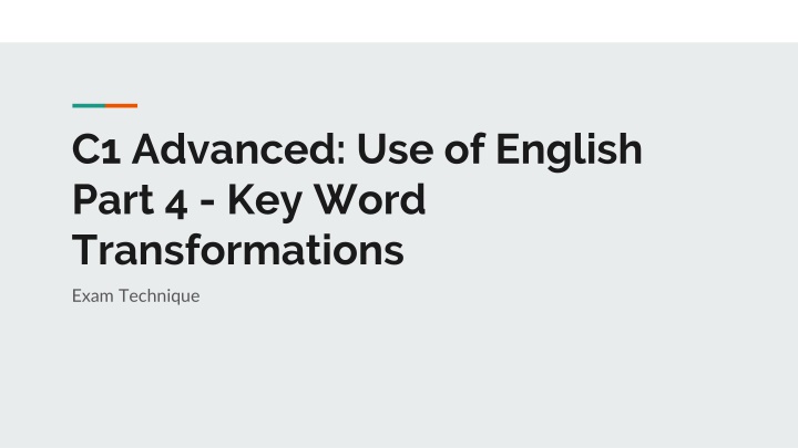 c1 advanced use of english part 4 key word