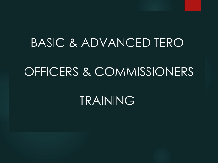 basic advanced tero