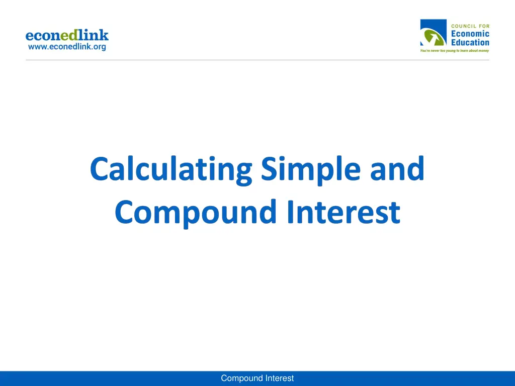 compound interest 1