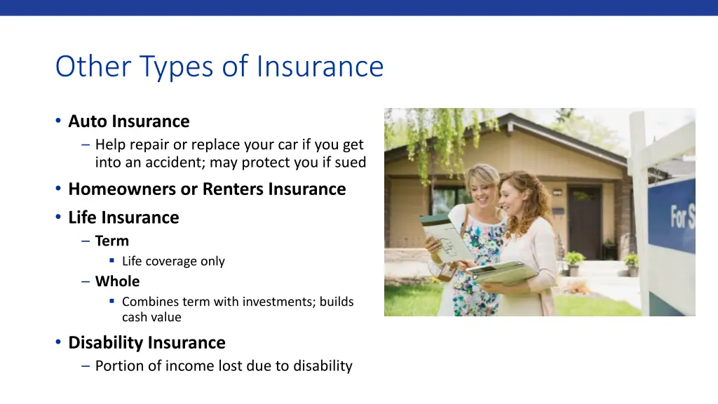 other types of insurance