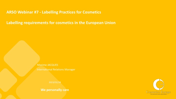 arso webinar 7 labelling practices for cosmetics