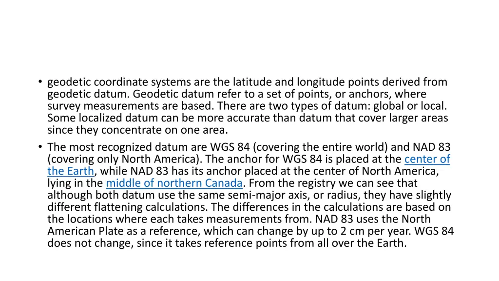 geodetic coordinate systems are the latitude