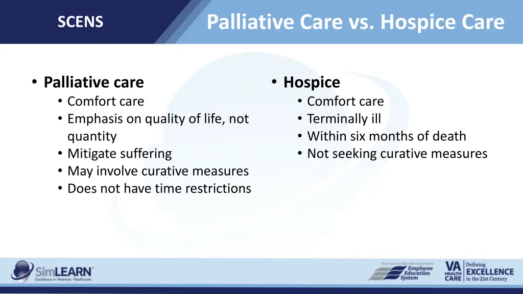 palliative care vs hospice care