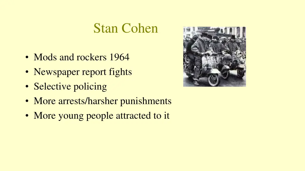 stan cohen