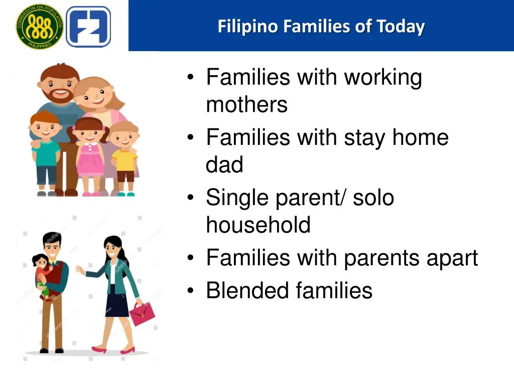 filipino families of today