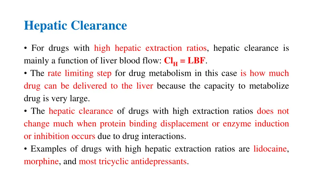 hepatic clearance 3