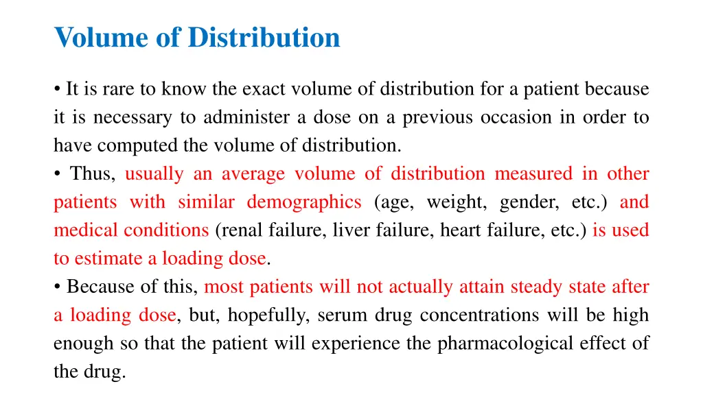 volume of distribution 2