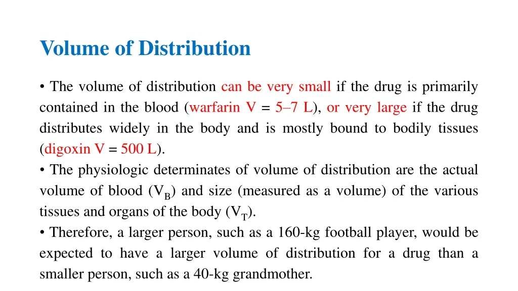 volume of distribution 4