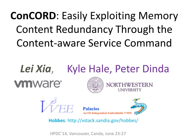 concord easily exploiting memory content