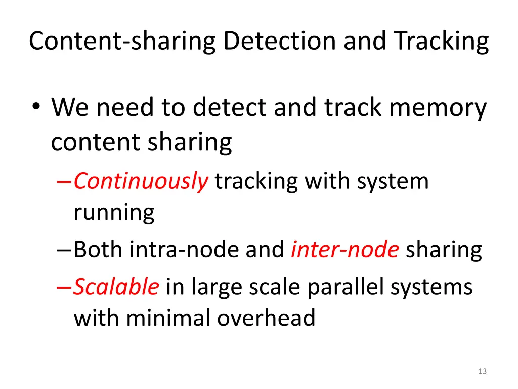 content sharing detection and tracking