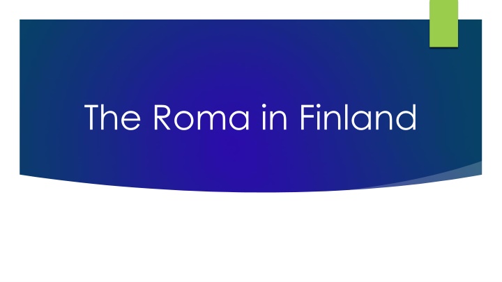 the roma in finland