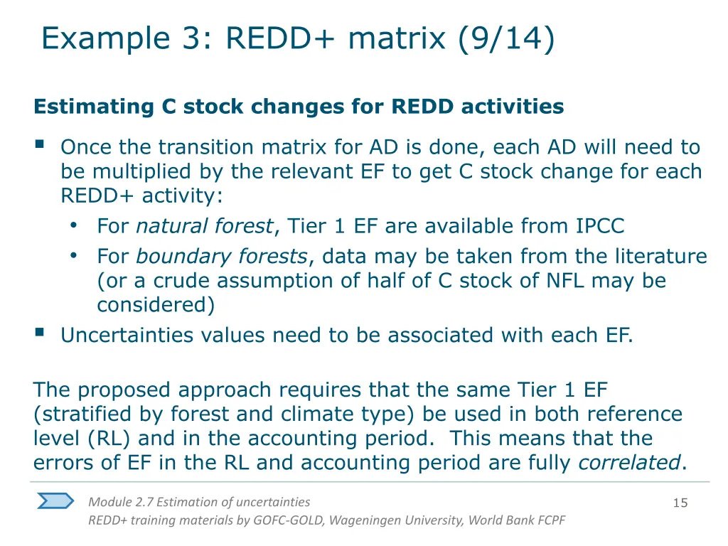 example 3 redd matrix 9 14