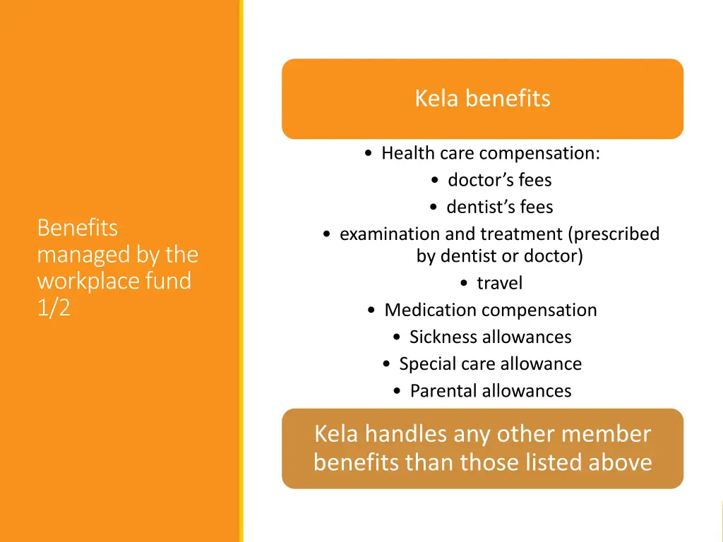 kela benefits