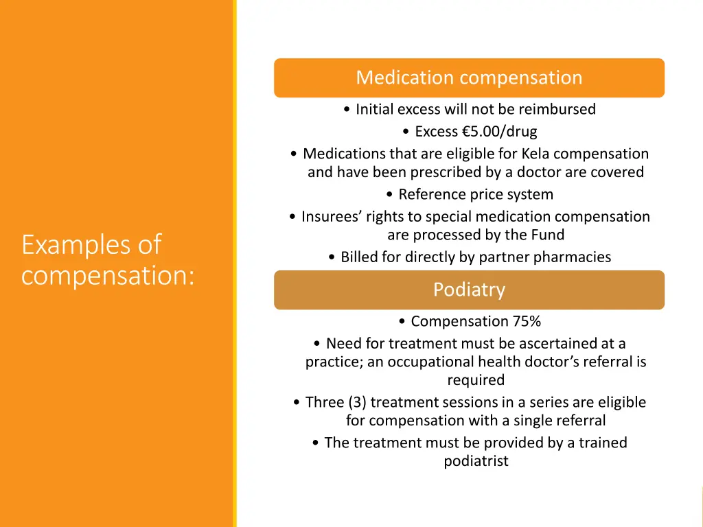 medication compensation