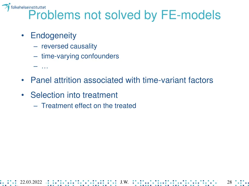 problems not solved by fe models