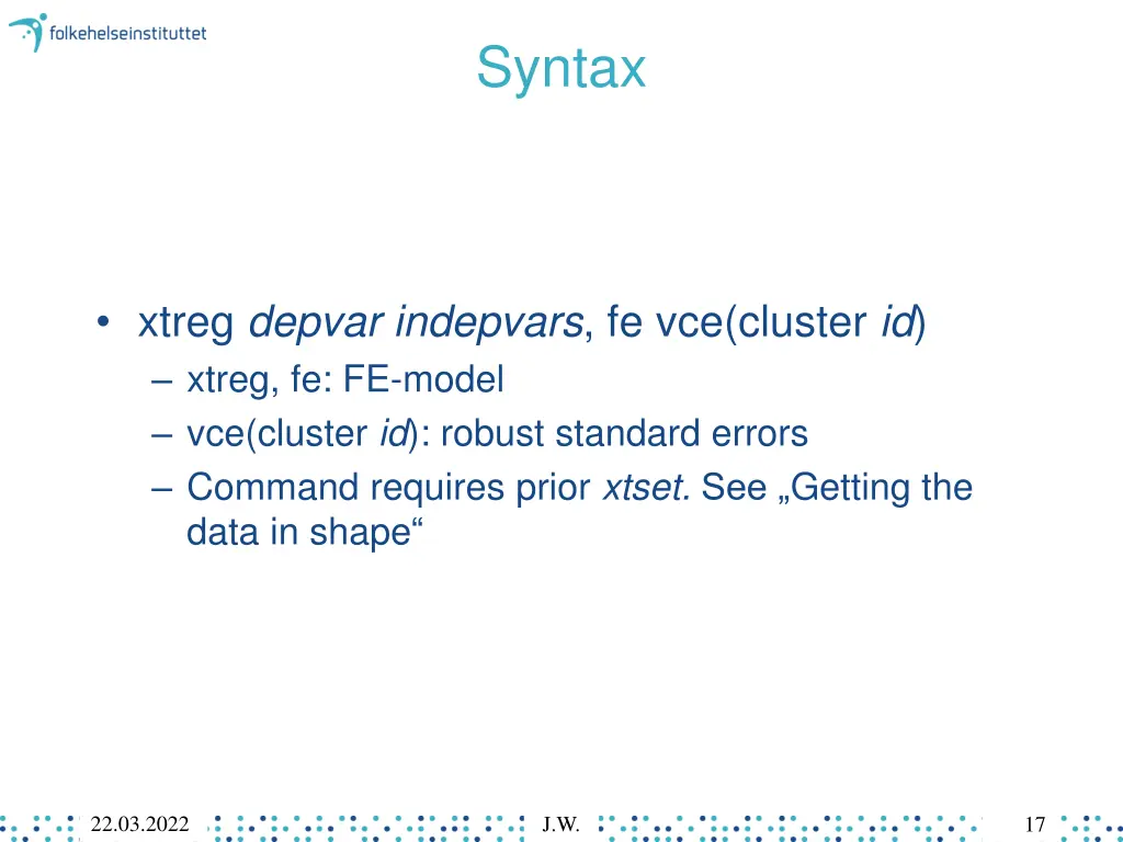 syntax