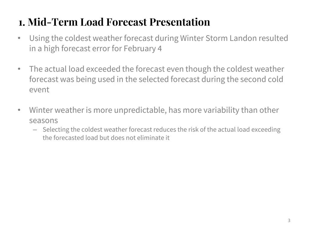 1 mid term load forecast presentation using