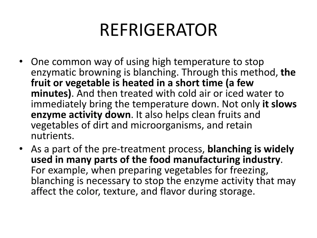 refrigerator