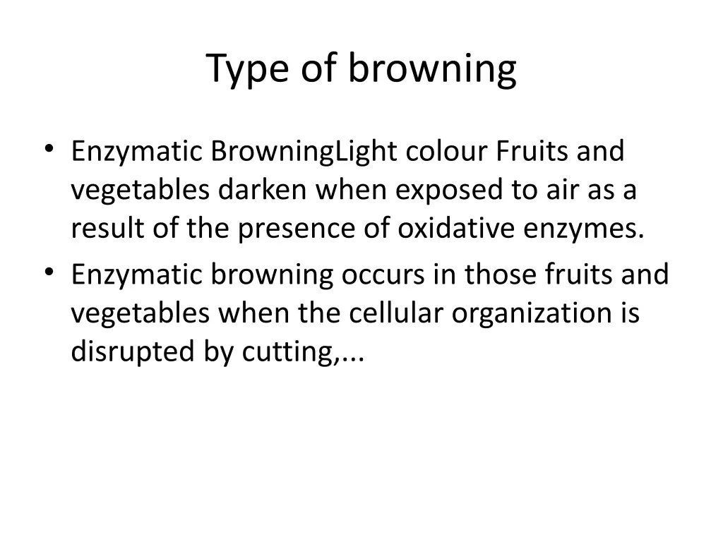 type of browning