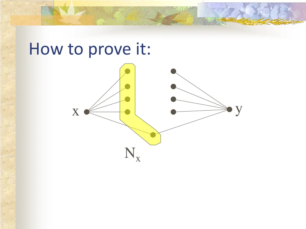 how to prove it 1