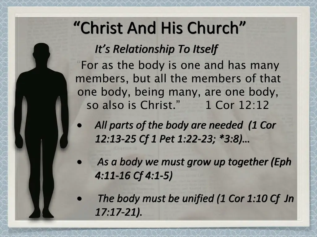 christ and his church 12