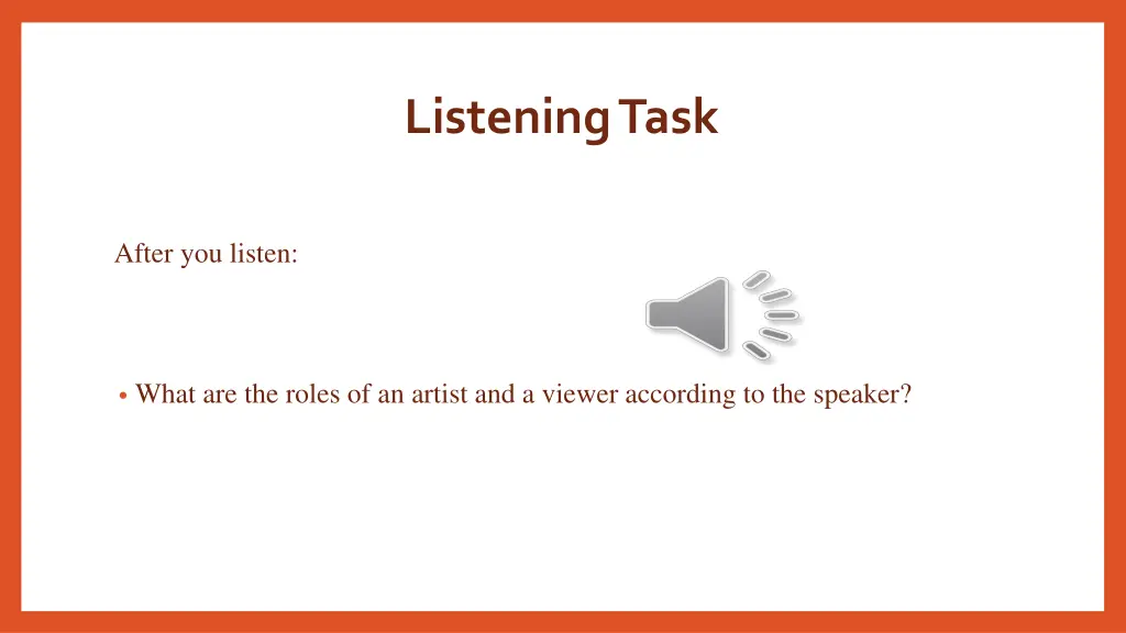 listening task