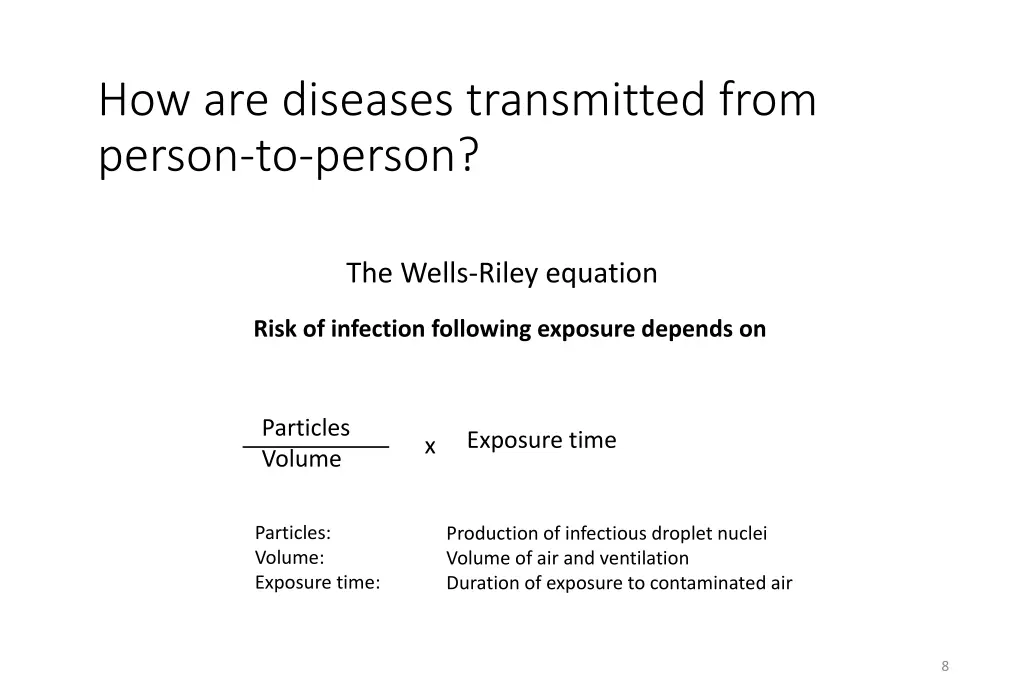 how are diseases transmitted from person to person 4