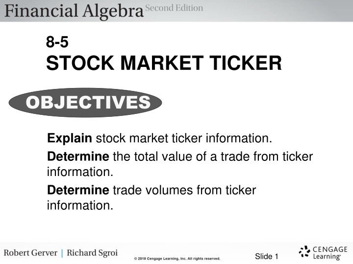 8 5 stock market ticker