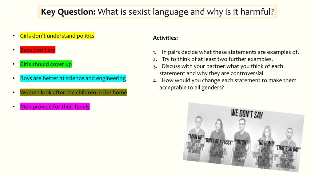 key question what is sexist language 3