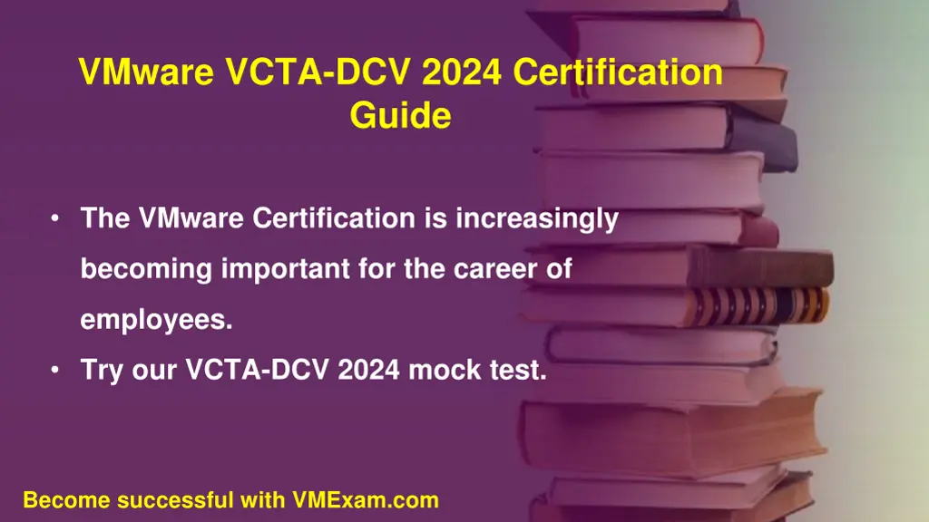 vmware vcta dcv 2024 certification guide