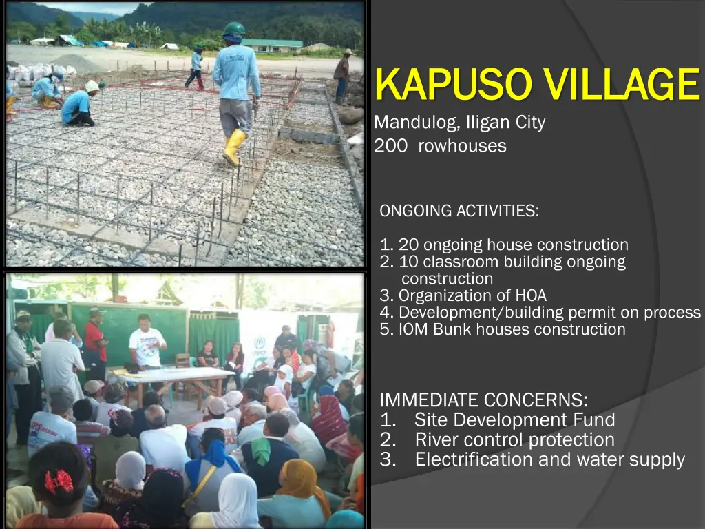 kapuso village kapuso village mandulog iligan