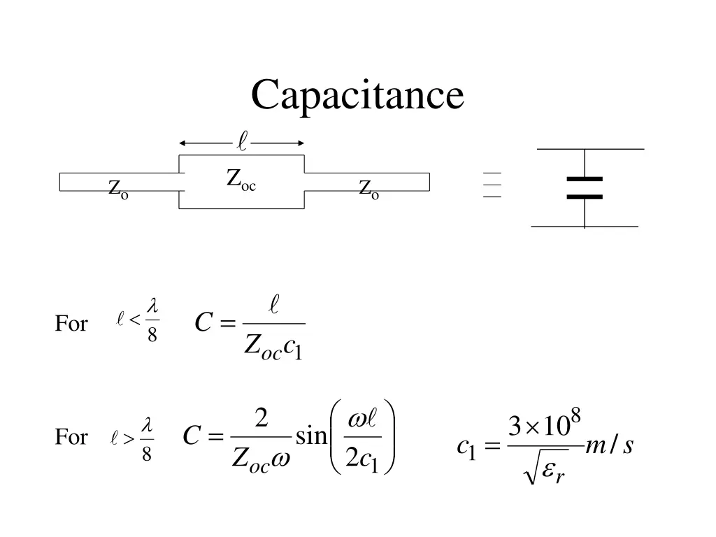 capacitance