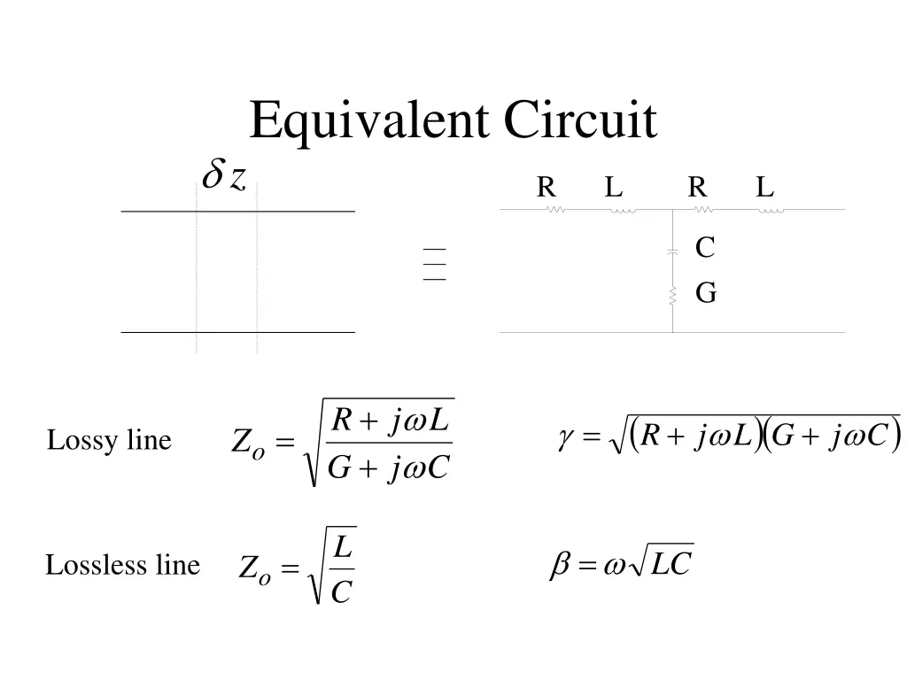 equivalent circuit