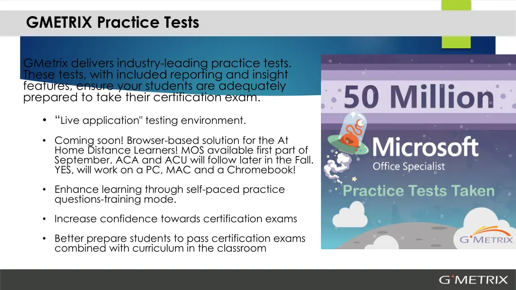 gmetrix practice tests