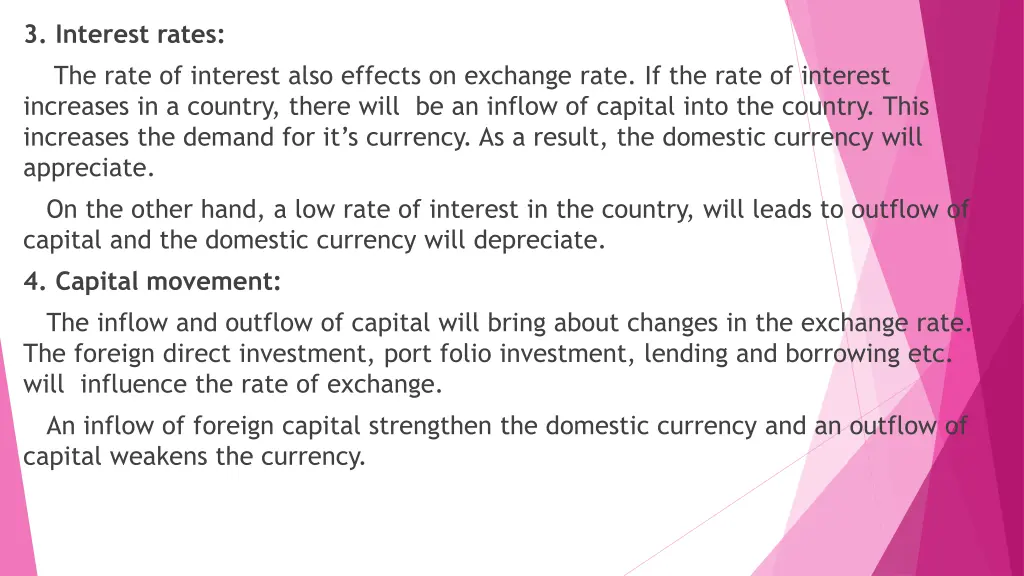 3 interest rates the rate of interest also