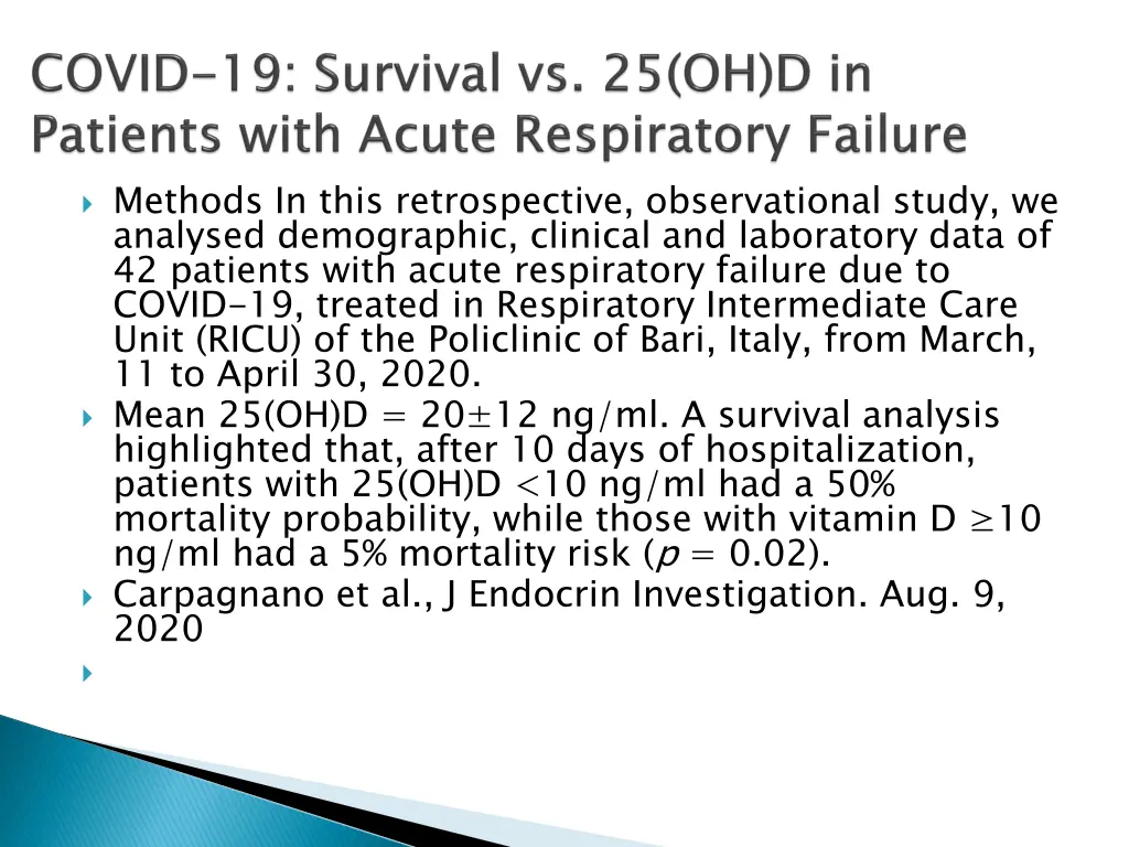 methods in this retrospective observational study