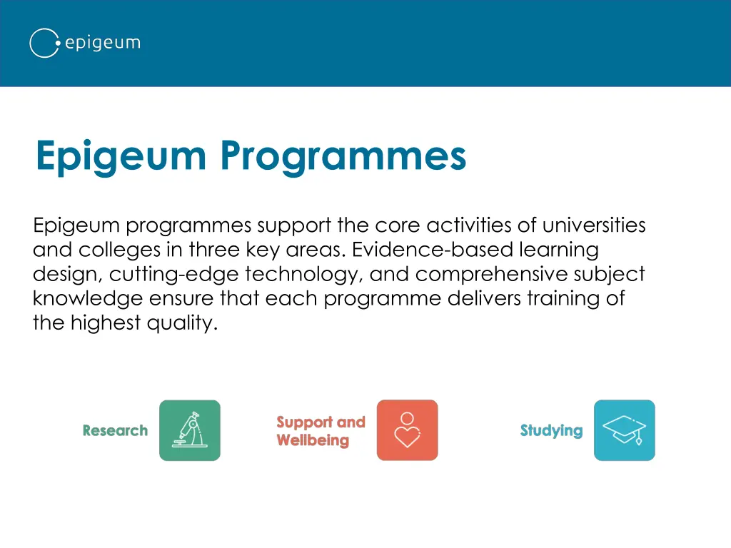 epigeum programmes