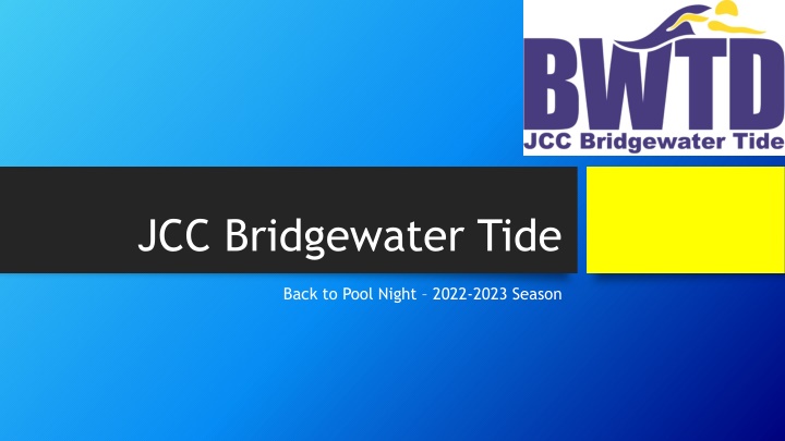 jcc bridgewater tide