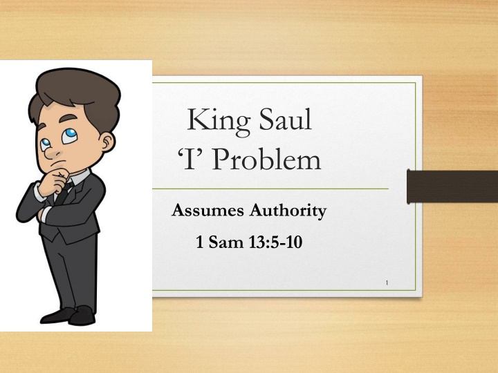 king saul i problem