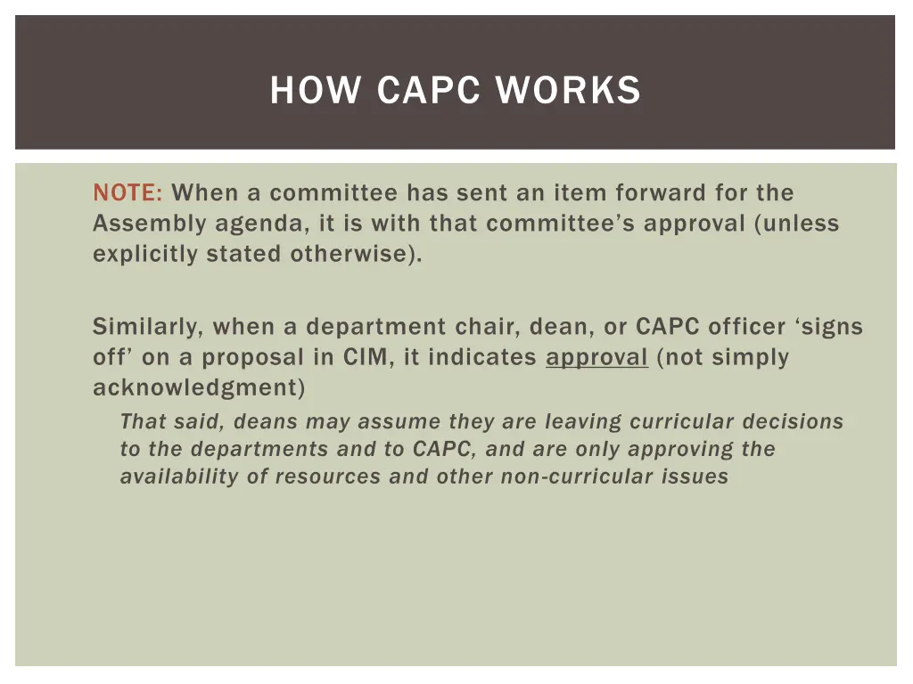 how capc works 9