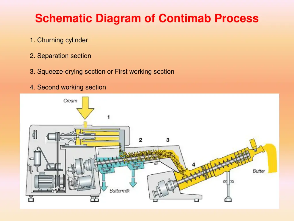 schematic diagram of contimab process