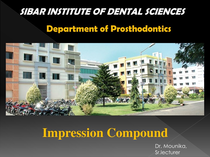 sibar institute of dental sciences