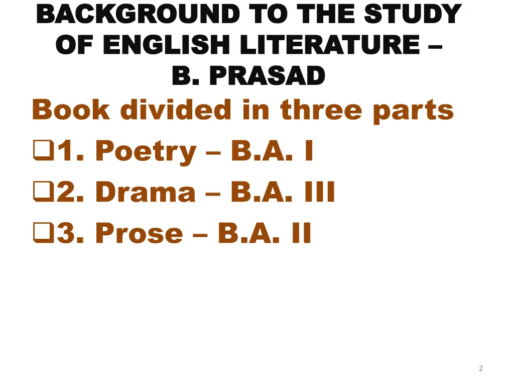 background to the study background to the study