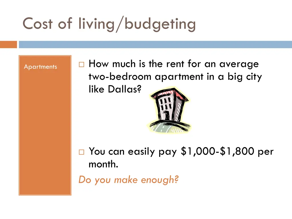 cost of living budgeting 7