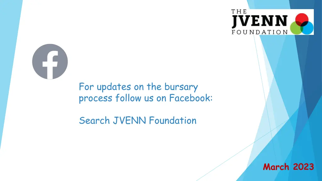 for updates on the bursary process follow