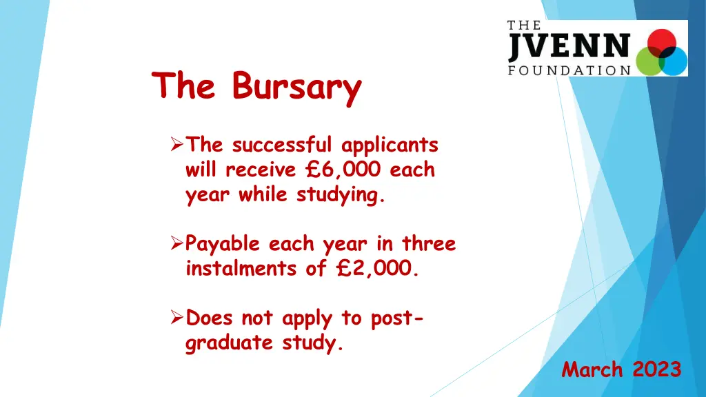 the bursary