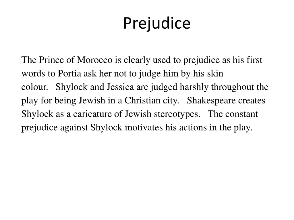 prejudice